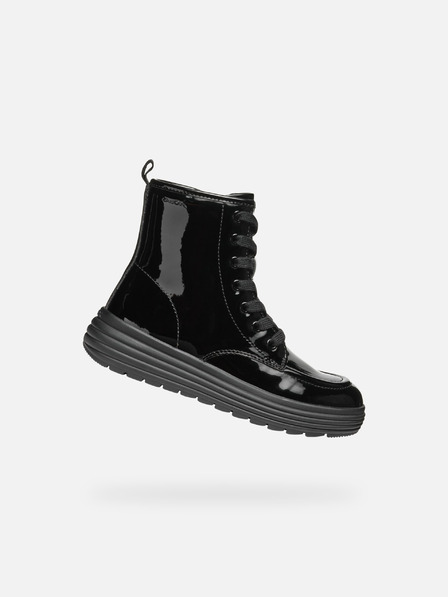 Geox Schwarze Girls-Stiefeletten Geox Phaolae