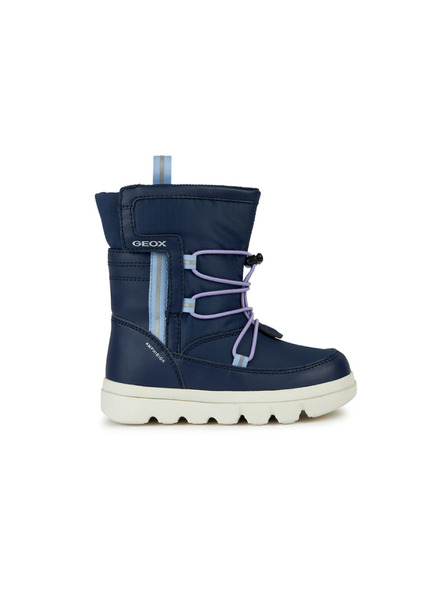 Geox Dunkelblaue Mädchen-Stiefeletten Geox Willaboom Abx