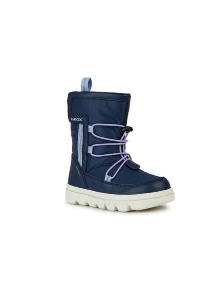 Geox Dunkelblaue Mädchen-Stiefeletten Geox Willaboom Abx