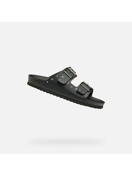 Geox Schwarz Mädchen Hausschuhe Geox Adriel