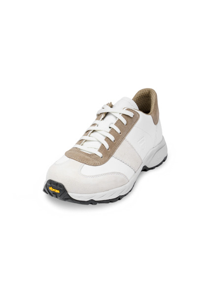 Vasky Botas Nordic Mellow - Damen Leder Outdoor Turnschuhe / Stiefel weiß-braun Tschechische Produktion aus Zlín