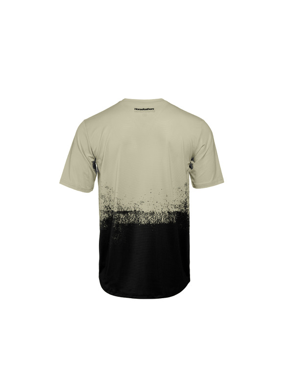 Horsefeathers Fahrradtrikot Quantum - Silberbirke/Schwarz HORSEFEATHERS