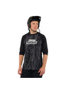 Horsefeathers Radtrikot Spike 3/4 - halbton/schwarz HORSEFEATHERS