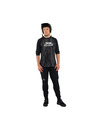 Horsefeathers Radtrikot Spike 3/4 - halbton/schwarz HORSEFEATHERS