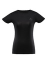 ALPINE PRO Schnelltrocknendes Damen-T-Shirt mit Cool Dry ALPINE PRO BASIKA schwarz