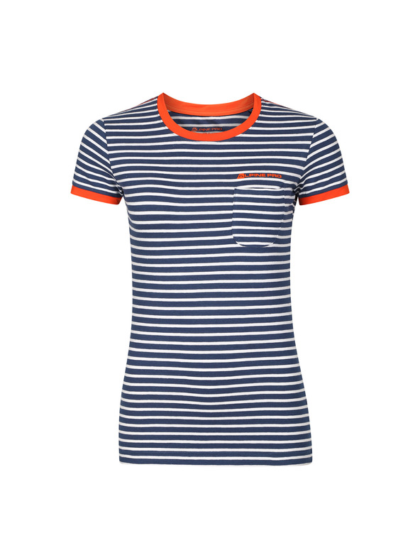 ALPINE PRO Damen Baumwoll-T-Shirt ALPINE PRO BOATERA 2 blau