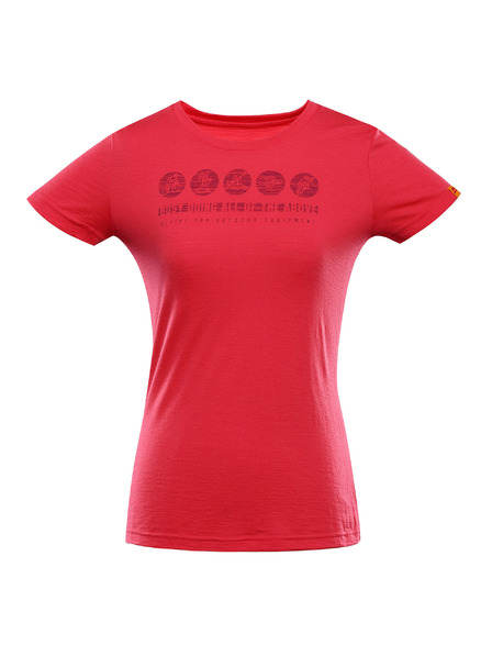 ALPINE PRO Damen-T-Shirt aus Merinowolle ALPINE PRO WOOLENA