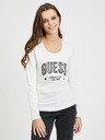 Guess Weißes Damen-Langarm-T-Shirt Guess Mirela