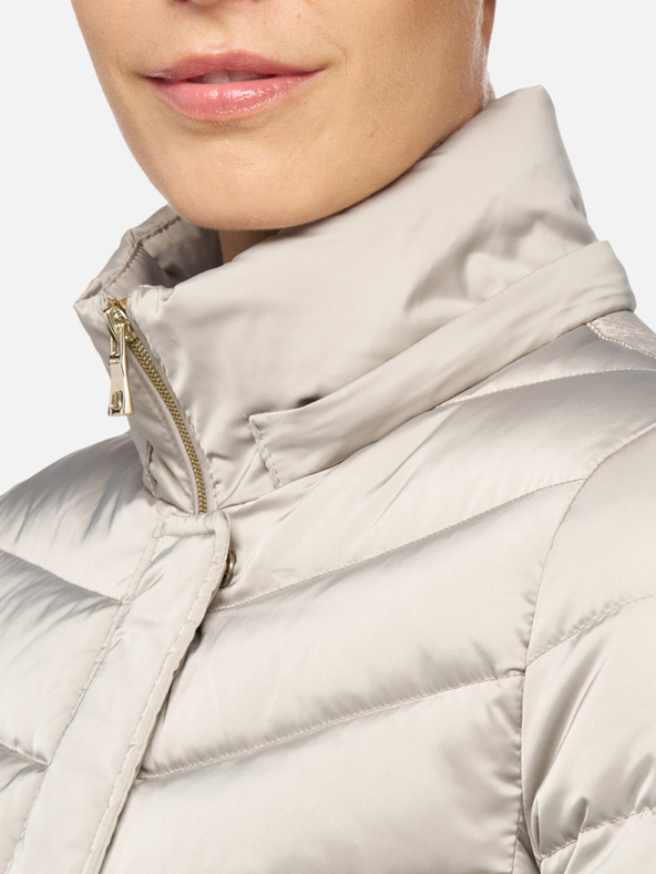Geox Beige Damen Daunenjacke Geox Bettanie