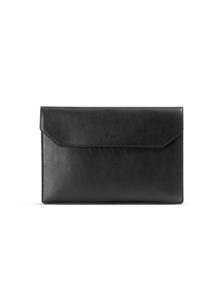 Vasky Ledertasche für MacBook, schwarz VASKY