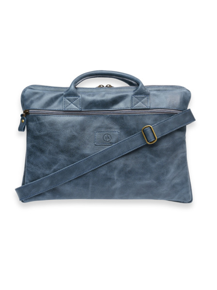 Vasky Vasky Harvey Blue - Ledertasche blau - i Frau