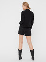 Vero Moda Schwarze Jeansjacke VERO MODA Hot Soya
