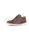 Vasky Damen Leder Halbstiefel dunkelbraun - Frühling / Herbst Stiefel Flexiko