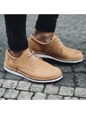 Vasky Damen Leder Halbstiefel hellbraun - Frühling / Herbst Stiefel Flexiko