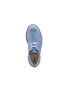 Vasky Damen Leder Semi Stiefel Blau - Frühling / Herbst Vasky Derby Stiefel