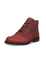 Vasky Damen Lederstiefeletten Rot - Herbst/Winter Stiefel, Vasky Hillside Wasserdichte Schuhe