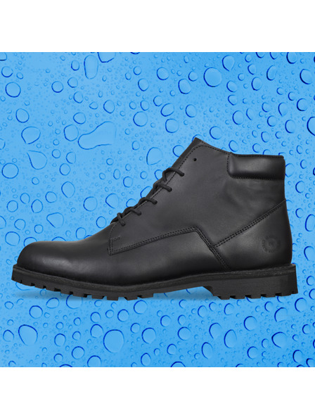Vasky Damen Lederstiefeletten schwarz - Herbst/Winterstiefel, Vasky Hillside Waterproof Dark