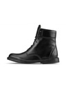 Vasky Damen Lederstiefeletten schwarz - Herbst/Winter Stiefel, Vasky Lydie Schuhe