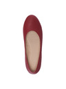 Vasky Leder Ballerinas rot - Frühling / Herbst Schuhe VASKY