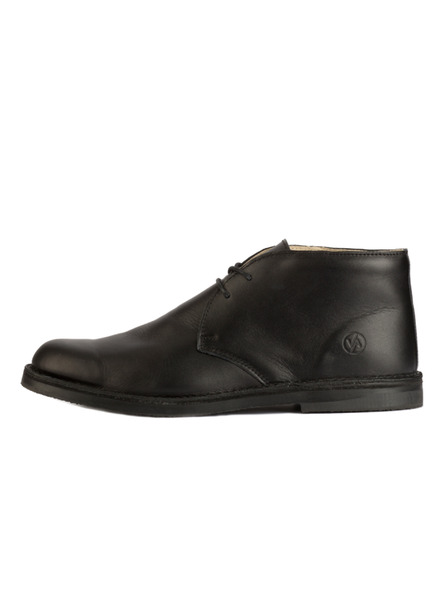 Vasky Damen Lederstiefeletten schwarz - Frühling / Herbst Stiefel, Schuhe Vasky Desert