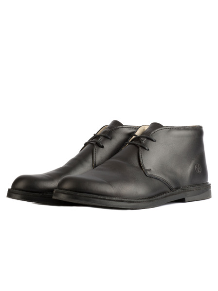 Vasky Damen Lederstiefeletten schwarz - Frühling / Herbst Stiefel, Schuhe Vasky Desert