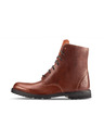 Vasky Damen Lederstiefeletten dunkelbraun - Herbst / Winter Stiefel, Vasky Lydie Schuhe