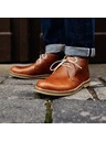 Vasky Damen Lederstiefel braun - Frühjahr / Herbst Stiefel, Schuhe Vasky Desert Brown