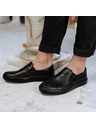 Vasky Damen Leder Slipper schwarz - Frühling / Herbst Stiefel VASKY