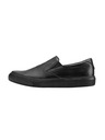 Vasky Damen Leder Slipper schwarz - Frühling / Herbst Stiefel VASKY