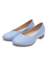 Vasky Leder Ballerinas blau - Frühling / Herbst Schuhe VASKY