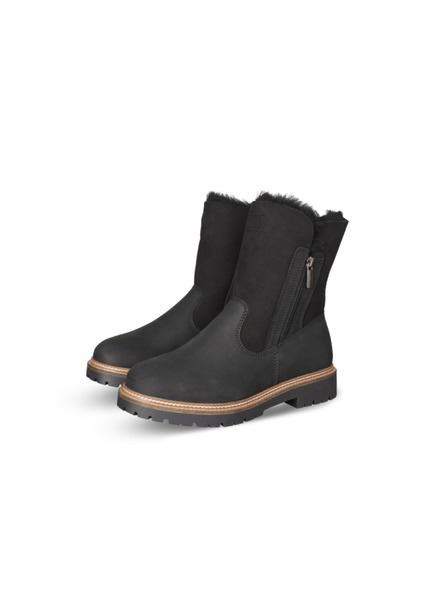 Vasky Damen Leder Turnschuhe Schwarz Vasky Olivia