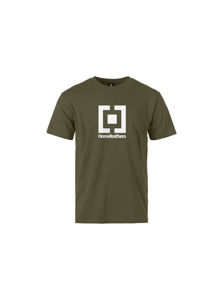 Horsefeathers Base T-Shirt - burnt olive Größe L HORSEFEATHERS