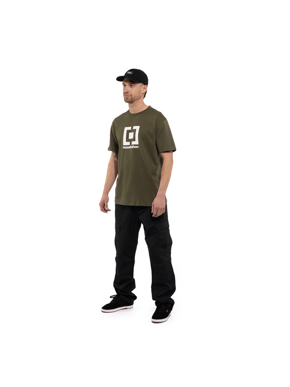 Horsefeathers Base T-Shirt - burnt olive Größe L HORSEFEATHERS