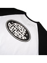 Horsefeathers T-shirt Dynamo Raglan - weiß/schwarz HORSEFEATHERS