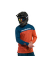 Horsefeathers Herren-Radtrikot Quantum petrol/gebeizt orange HORSEFEATHERS