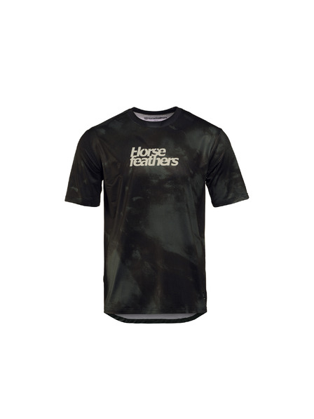 Horsefeathers Radtrikot Quantum - schwarzgrau HORSEFEATHERS