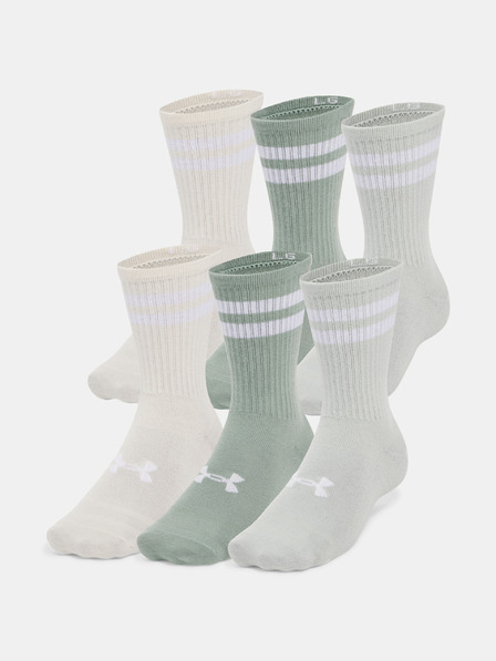 Under Armour Unisex Under Armour UA Essential 6pk Crew Socken