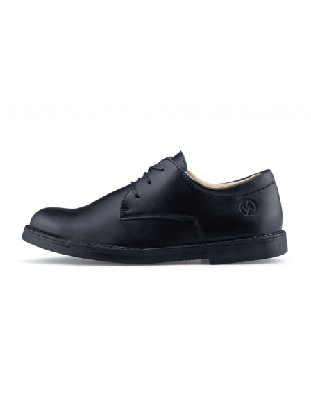 Vasky Herren Leder Halbstiefel Schwarz - Frühling / Herbst Vasky Derby Dark