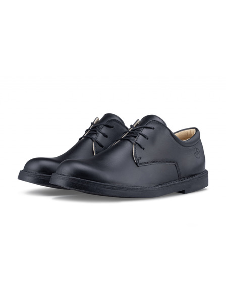 Vasky Herren Leder Halbstiefel Schwarz - Frühling / Herbst Vasky Derby Dark