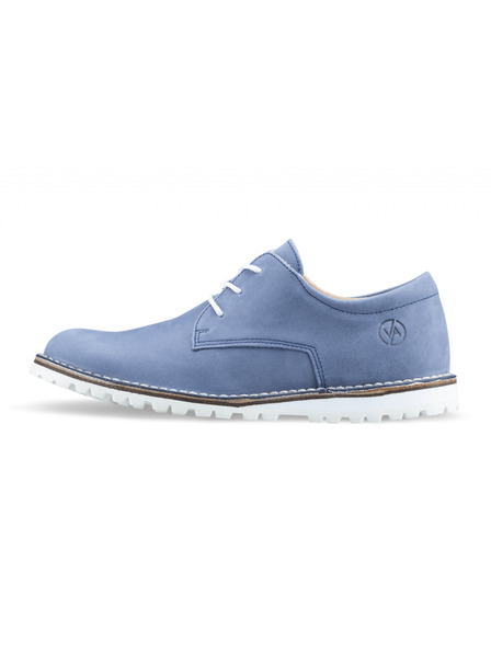 Vasky Herren Leder Halbschuhe Blau - Frühling / Herbst Vasky Derby