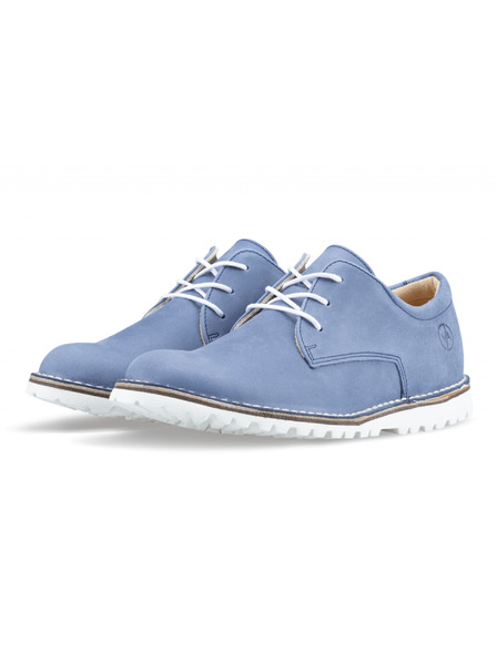 Vasky Herren Leder Halbschuhe Blau - Frühling / Herbst Vasky Derby