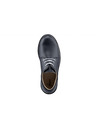 Vasky Herren Leder Halbstiefel Schwarz und Weiß - Frühling / Herbst Vasky Derby Stiefel