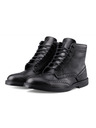 Vasky Herren Lederstiefeletten schwarz - Frühjahr / Herbst Stiefel, Schuhe Vasky Brogue High