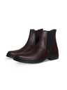 Vasky Herren-Leder-Chelsea-Stiefel Dunkelbraun Vasky Chelsea Dunkelbraun