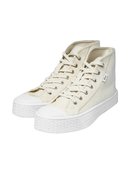 Vasky Herren Canvas Turnschuhe / Stiefel beige Vasky Kanvasky High