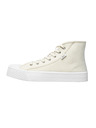 Vasky Herren Canvas Turnschuhe / Stiefel beige Vasky Kanvasky High