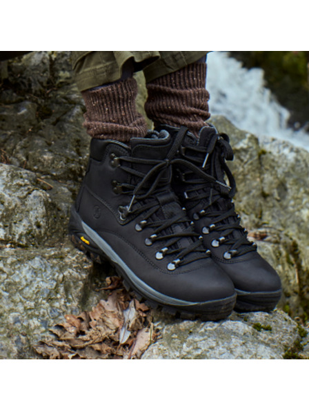 Vasky Herren Leder-Wanderstiefel schwarz Vasky Monty