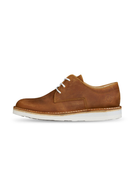 Vasky Herren Lederhalbstiefel Hellbraun - Frühjahr / Herbst Vasky Derby Caramel
