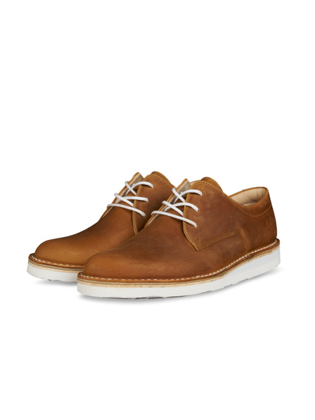 Vasky Herren Lederhalbstiefel Hellbraun - Frühjahr / Herbst Vasky Derby Caramel