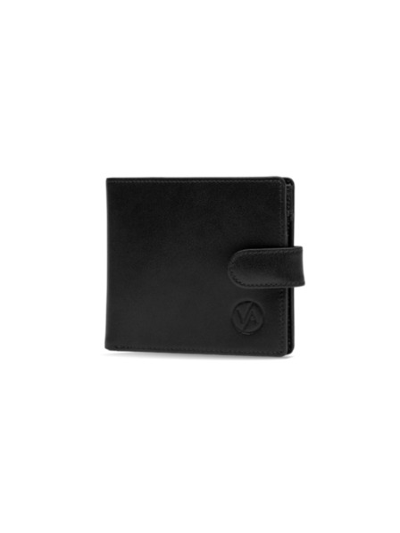 Vasky Vasky Fredy Black - Portemonnaie aus Leder schwarz - Herren Tschechische Produktion aus Zlín